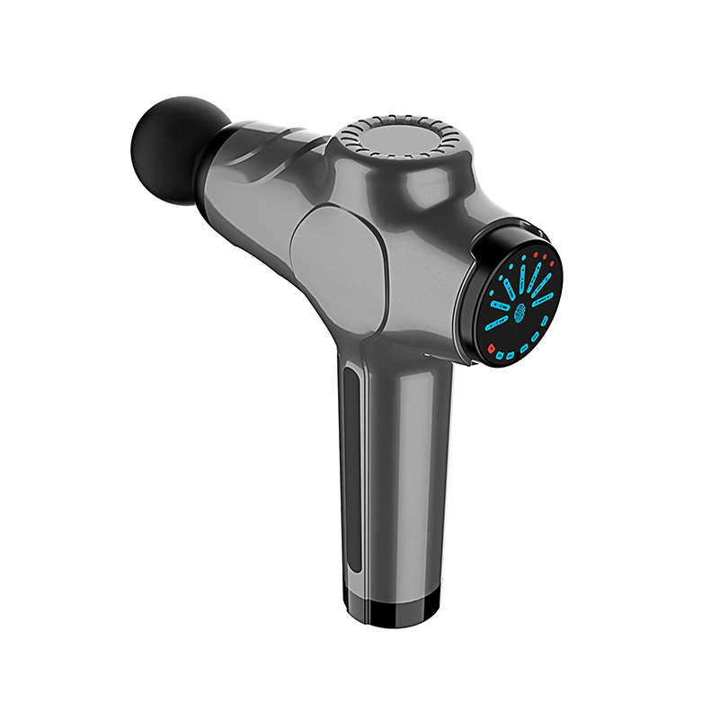 Y3-1 Customized High Speed 12.6V Back LCD Display Brush Back Massage Gun With USB Charger