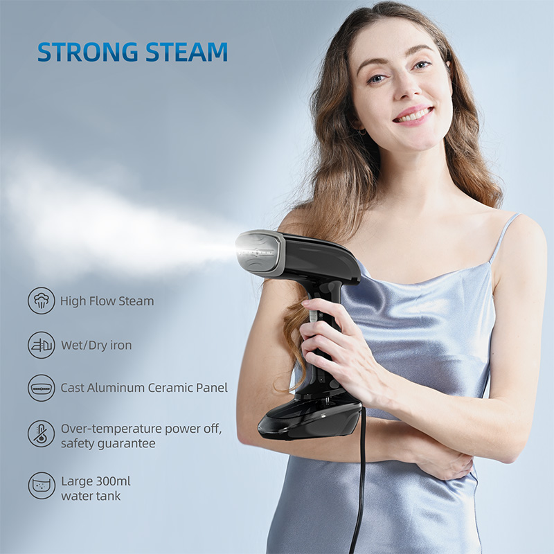 RX01 Portable 1200W High Power Electric Customized Support Garment Steamers Clothes Steamers With Big Air Output