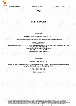 FCC Test Report